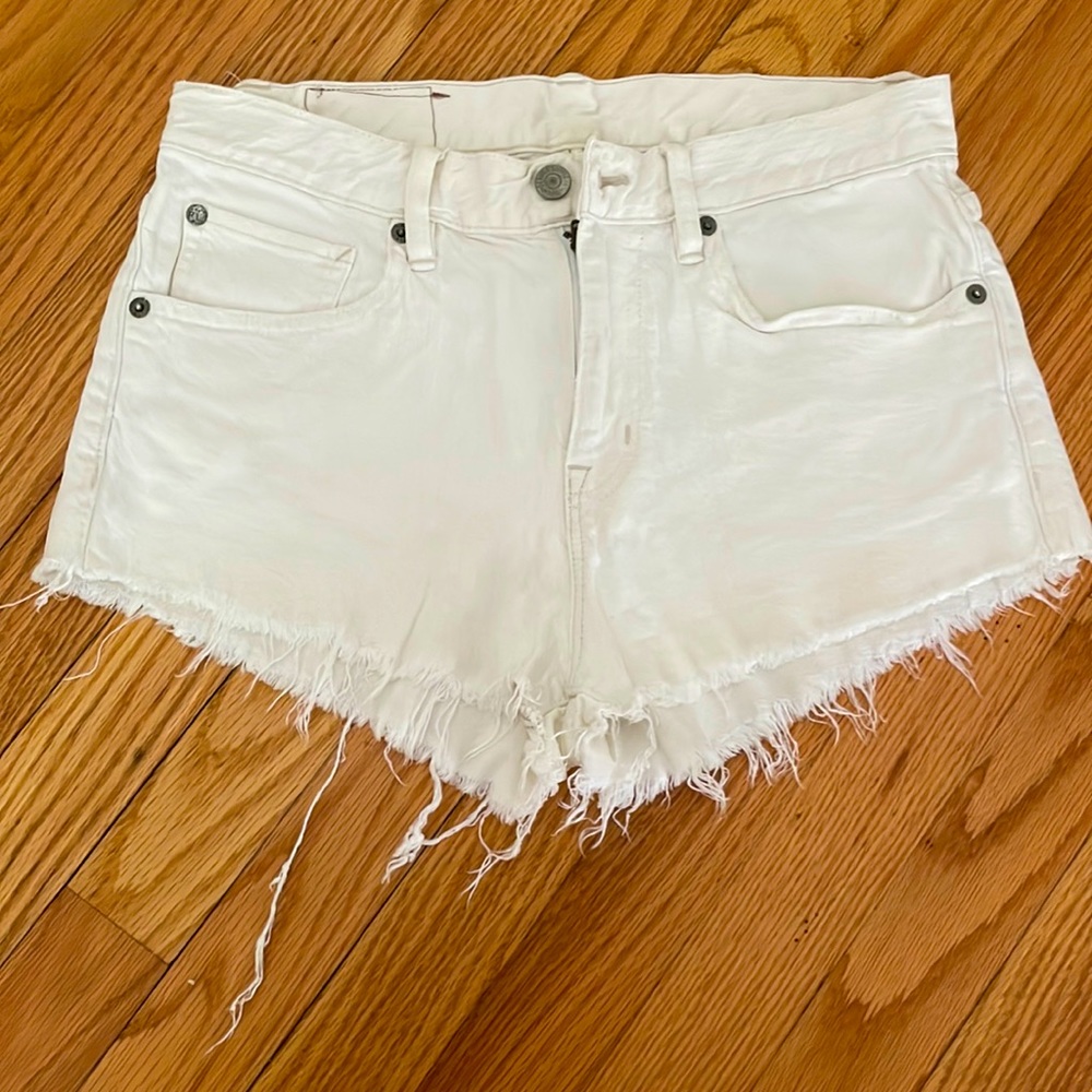 Ralph Lauren Denim & Supply White Denim Shorts